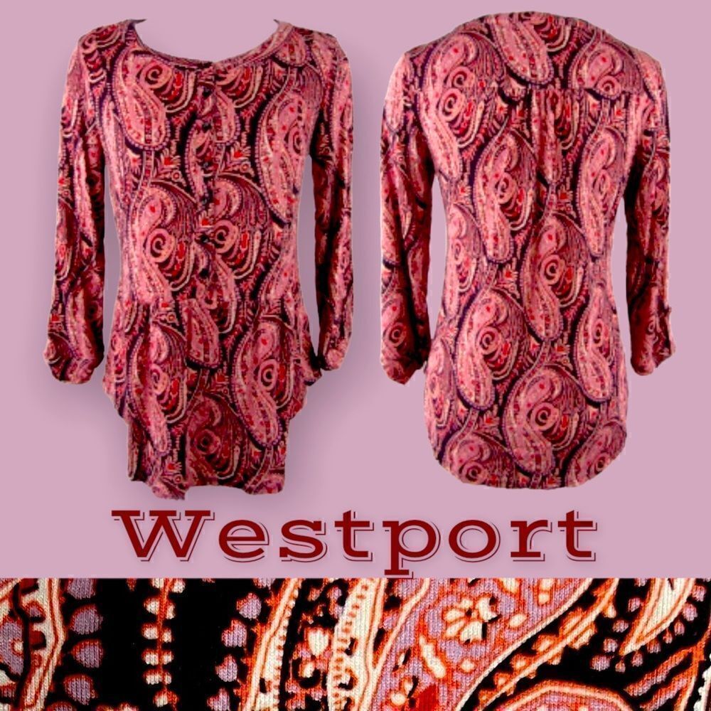 Westport 1962 Henley Top sz Small
